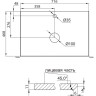 Тумба Bianco Opaco 70 см BELBAGNO KRAFT KRAFT-700-2C-SO-BO